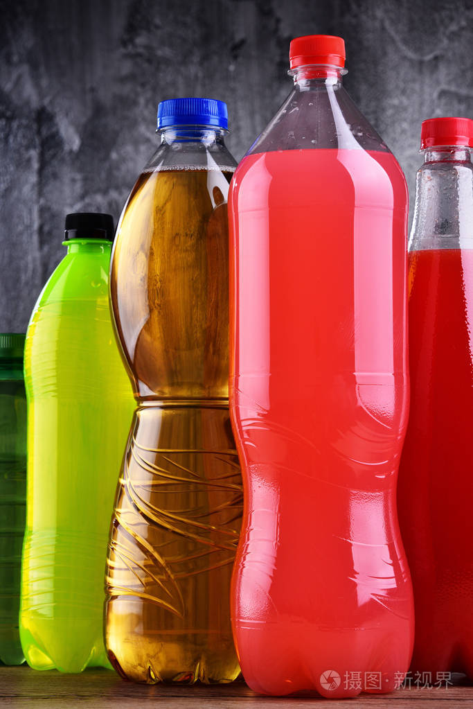 各式碳酸软饮料塑料瓶