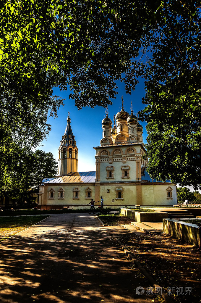 在俄罗斯梁赞市的教堂照片-正版商用图片07b7dj-摄图新视界