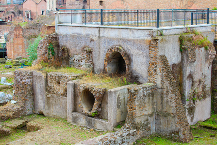 在意大利罗马举行的论坛的废墟