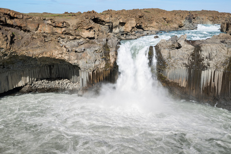 aldeyjarfoss 瀑布冰岛