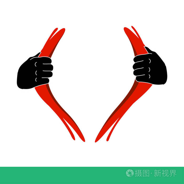双手打开后台或衬衫上的身体.样机.日间剧院