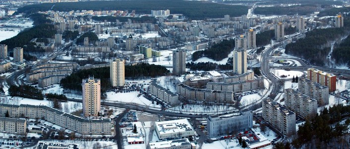 维尔纽斯市鸟瞰图