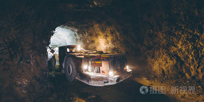 金矿开采地下