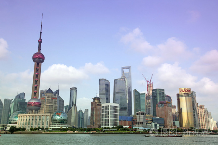 上海浦东天际线