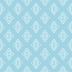 用于 web纺织品和墙纸的浅蓝色几何无缝图案