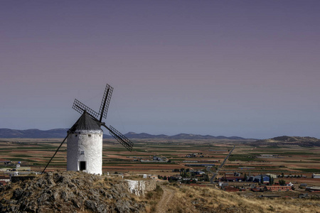 卡斯蒂利亚拉曼的风车在那里被启发了书唐吉诃德, 西班牙