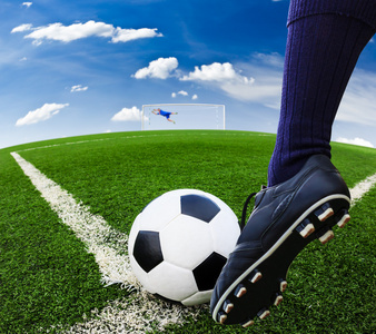 脚球游戏图片