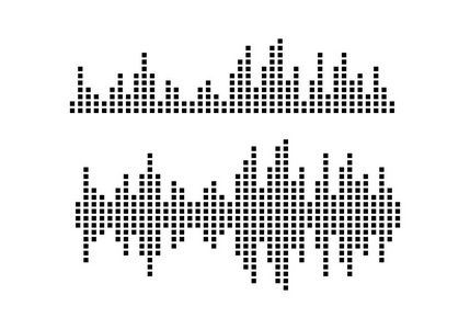 声波标志矢量