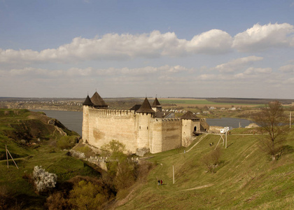 Hotyn 城堡 Khotyn 城堡 乌克兰