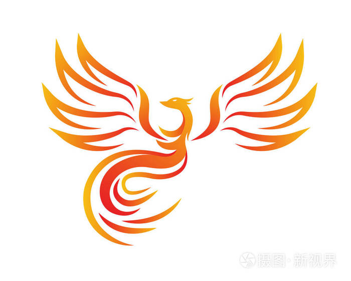 凤凰翅膀符号特殊符号图片
