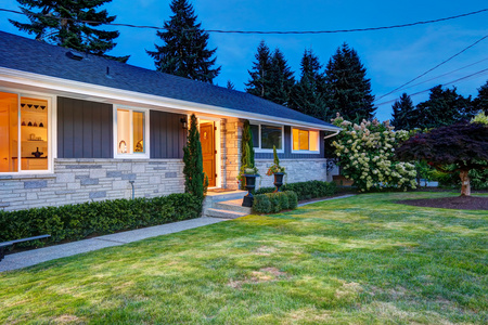 夏天小清新房子图片