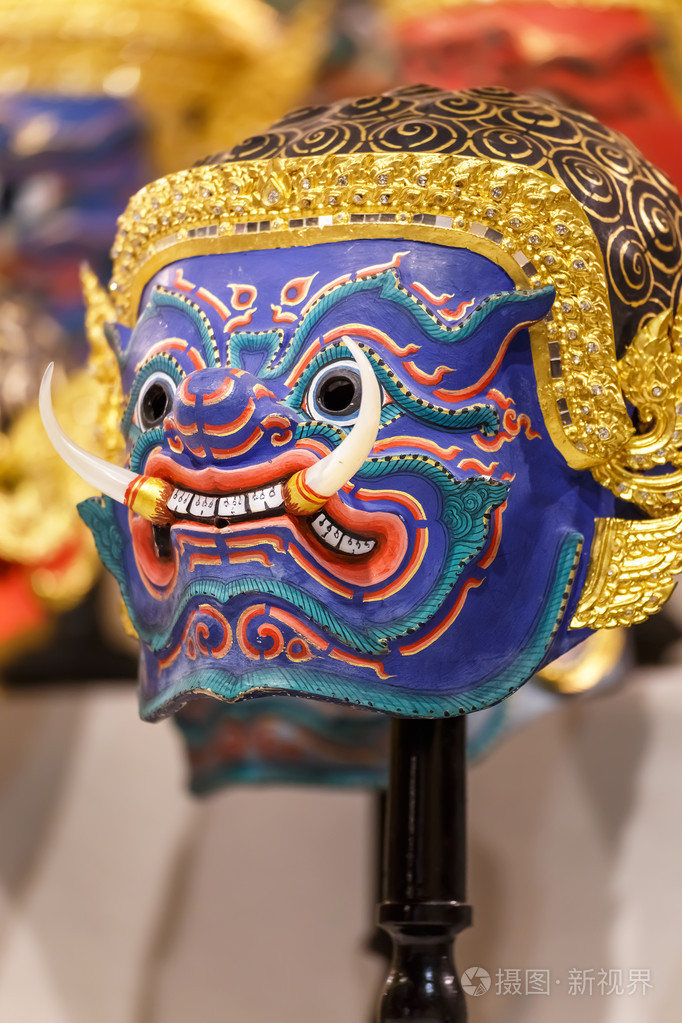 摄图新视界 照片 艺术 在孔敬 —— 罗摩衍那传奇的泰国传统舞蹈中