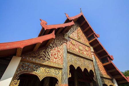 泰国北部 Lumphang 省南邦府寺