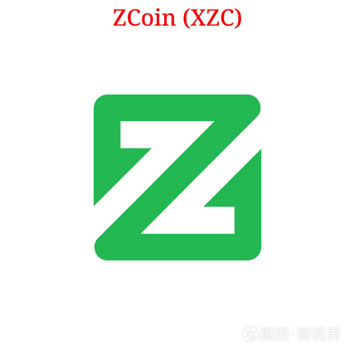 矢量 Zcoin Xzc 徽标