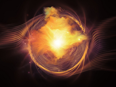 能量的漩涡照片