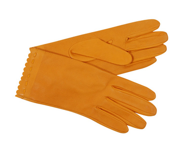 橙色手套