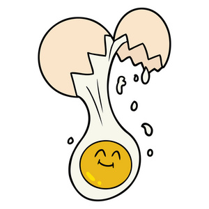 蛋黄卡通图片