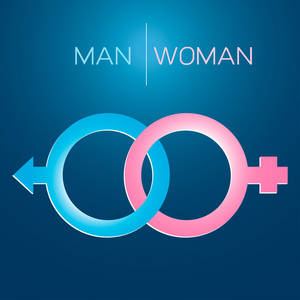 男性和女性的性别符号
