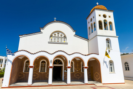 在克里特岛，希腊东正教教堂