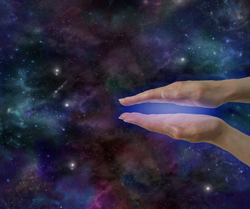 宇宙的疗愈能量照片