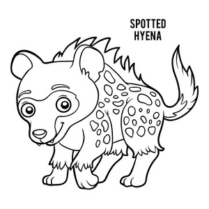 斑点鬣狗图片-斑点鬣狗素材-斑点鬣狗插画-摄图新视界