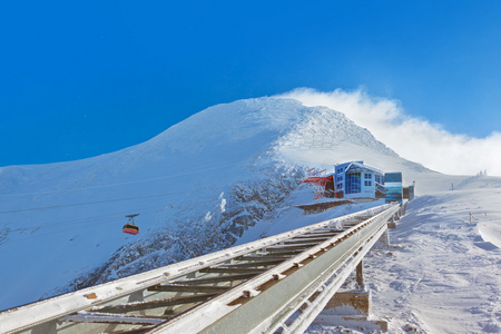 高山滑雪度假村卡普伦奥地利