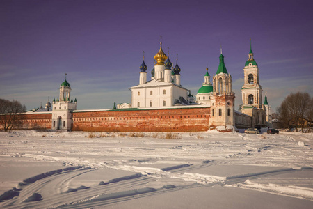 Spaso Yakovlevsky 修道院在雅罗斯拉夫尔地区, 俄国