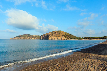 第勒尼安海海风景, 坎帕尼亚, 意大利