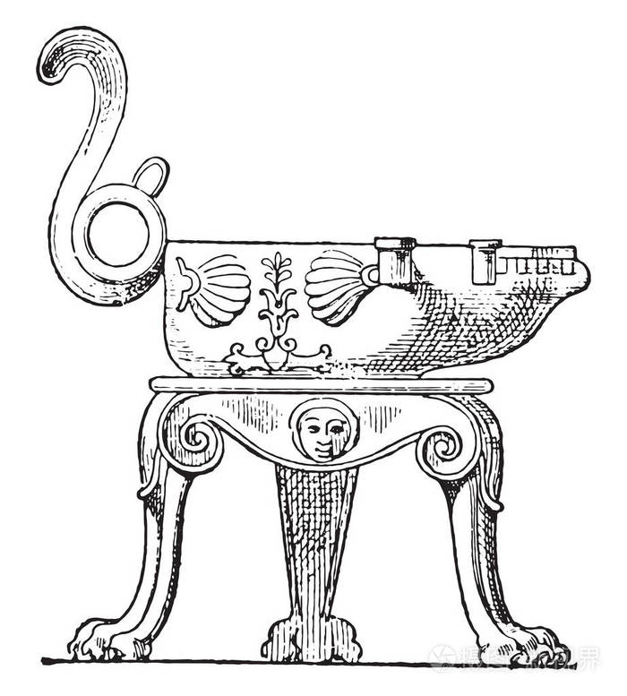 古代古董 family-1881 的私生活插画-正版商用图片07g1n4-摄图新视界