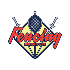 击剑徽标图片