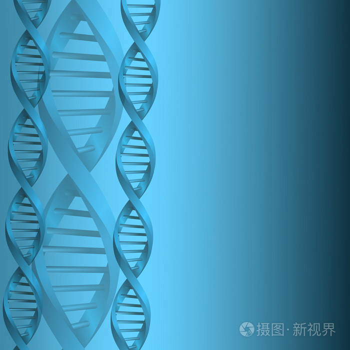 dna 分子的结构背景.eps10 矢量图