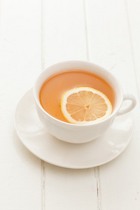 喝杯茶与柠檬