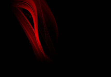 抽象背景波。黑色和红色抽象背景