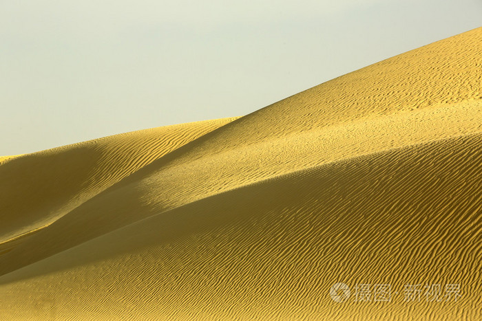 非洲沙漠沙丘