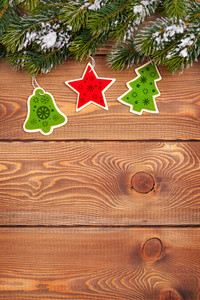 节日装饰圣诞枞树