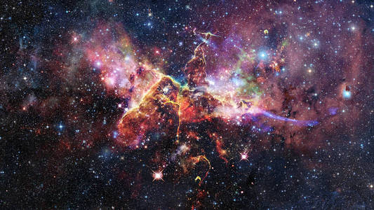 船底座的海山二星云图片-船底座的海山二星云素材-船