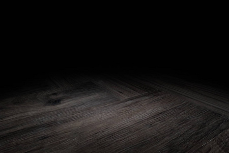 深色木板木地板纹理透视显示背景