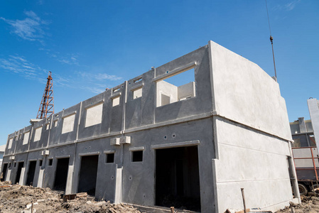 混凝土施工预制的建筑泡沫混凝土砌块墙体和水泥预制楼板房屋施工工艺