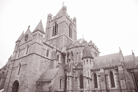 基督教教会的大教堂，都柏林爱尔兰