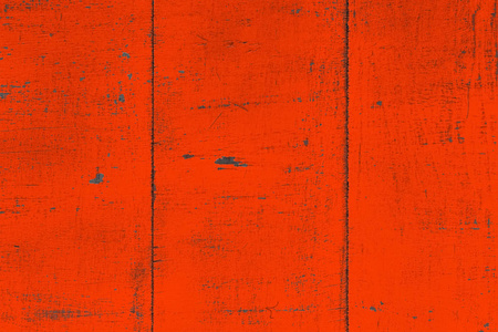 画老木墙。红色背景