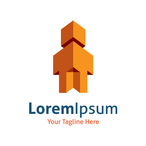 3d 建模男人站起来矢量标志图标照片