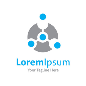 集成图标现代技术的核心集成矢量标志图标照片