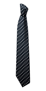 典雅的黑色领带图标, 等距样式