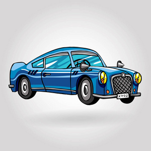 汽车历史复古复古手拉汽车照片