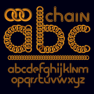 使用 chrome 链创建的小写装饰字体