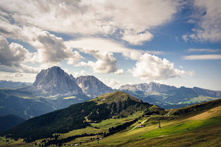 Dolomiti 山脉景观