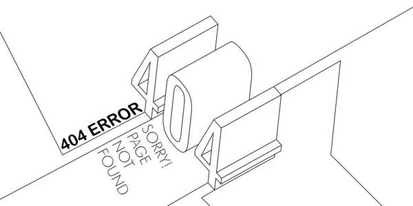 404错误网站未找到图形设计
