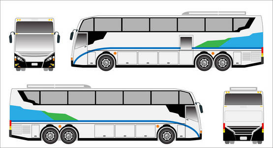 现代公共汽车载体, 运动的公共汽车
