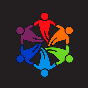 团队精神的人朋友 6 设计图标标志照片