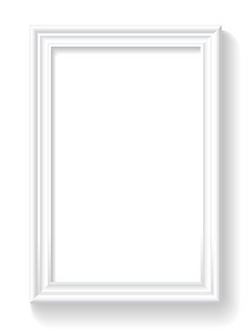 帧是白墙上,照片